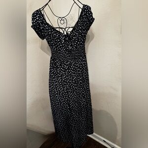 Aeropostal White and Blue Floral Dress